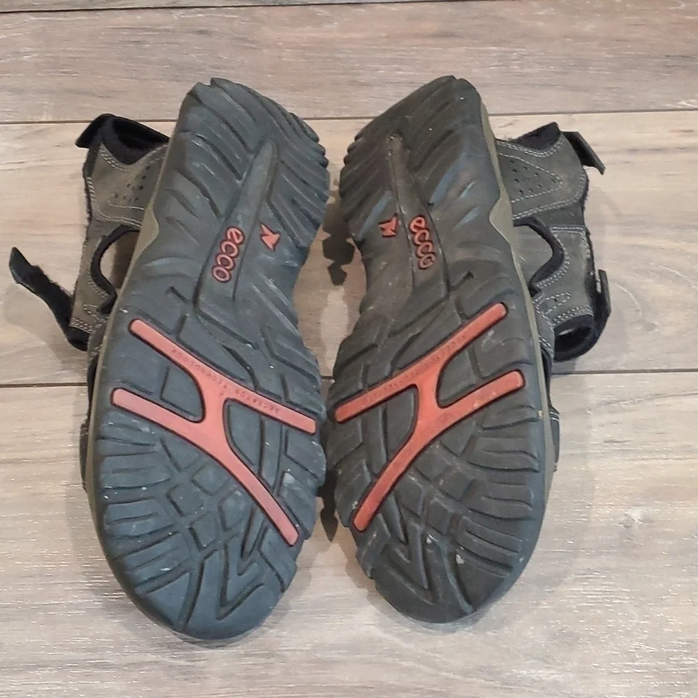 Ecco Mens Yucatan Hiking Outdoor Sandals shoes sz EUR 47 US 13-13.5